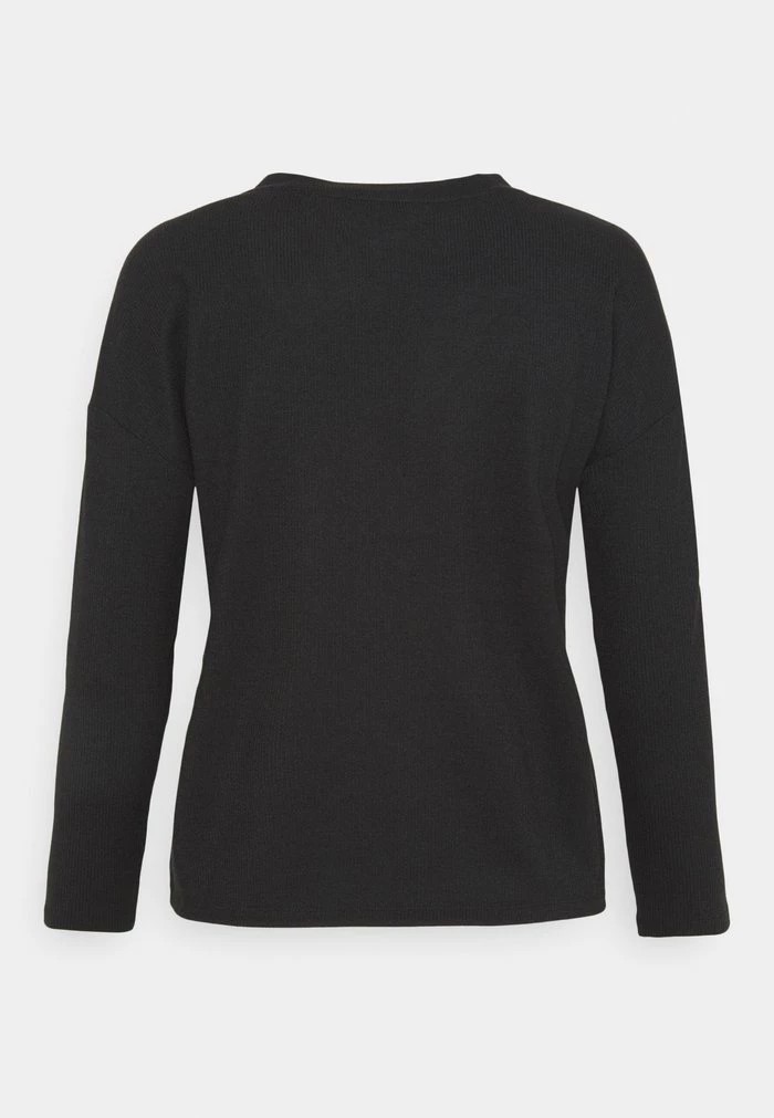 T-Shirt ANNA FIELD Anna Field Long Sleeved Top Noir Femme | EZE-5556511